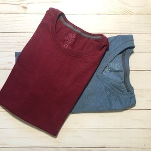 Bundle of 2 mens basic tees